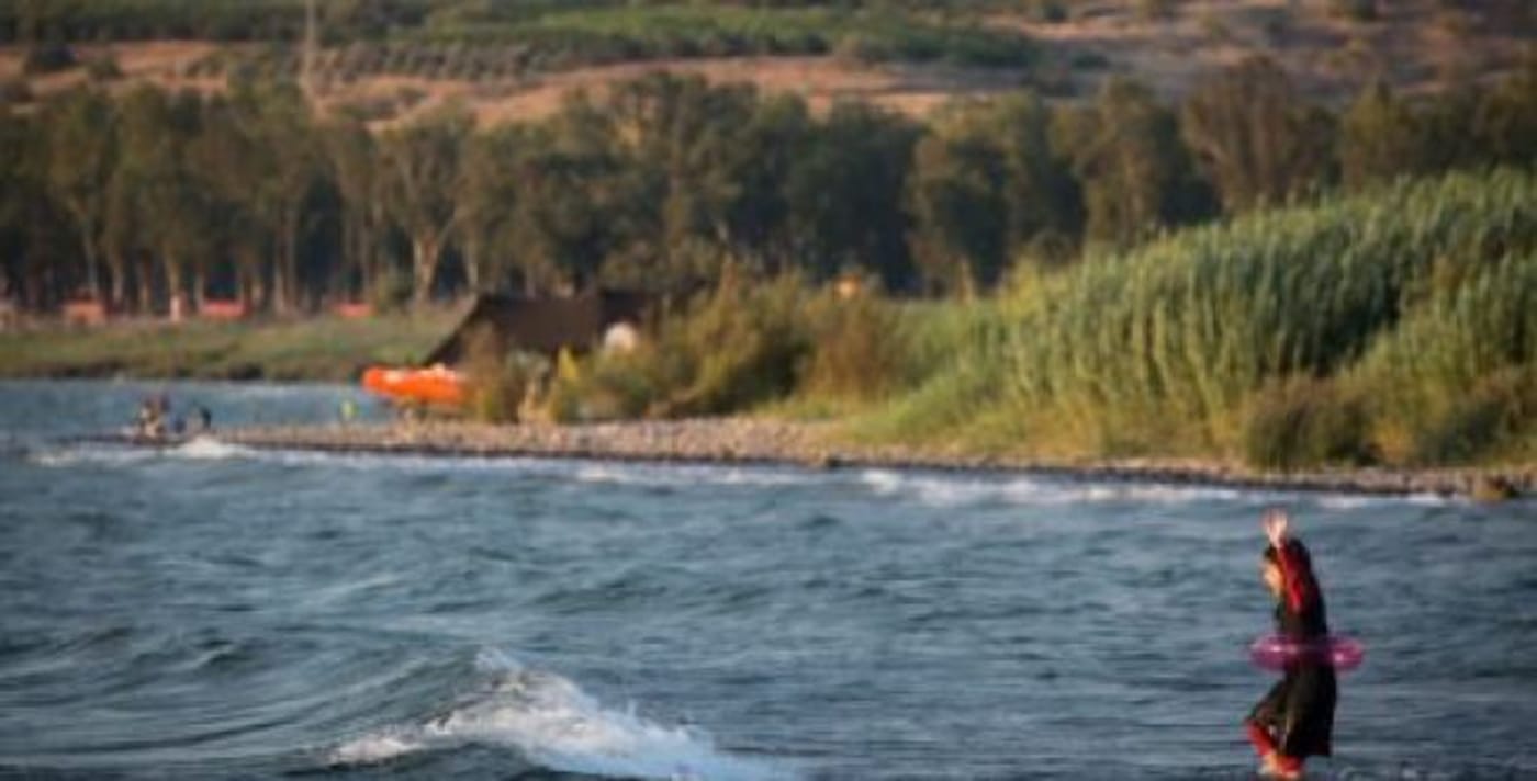 בסופ"ש: מפלס הכנרת בעלייה נוספת