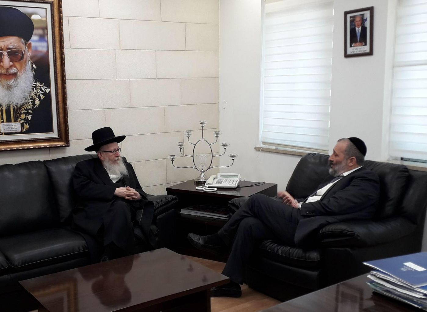 דרעי וליצמן: תומכים בנתניהו, פוסלים את לפיד