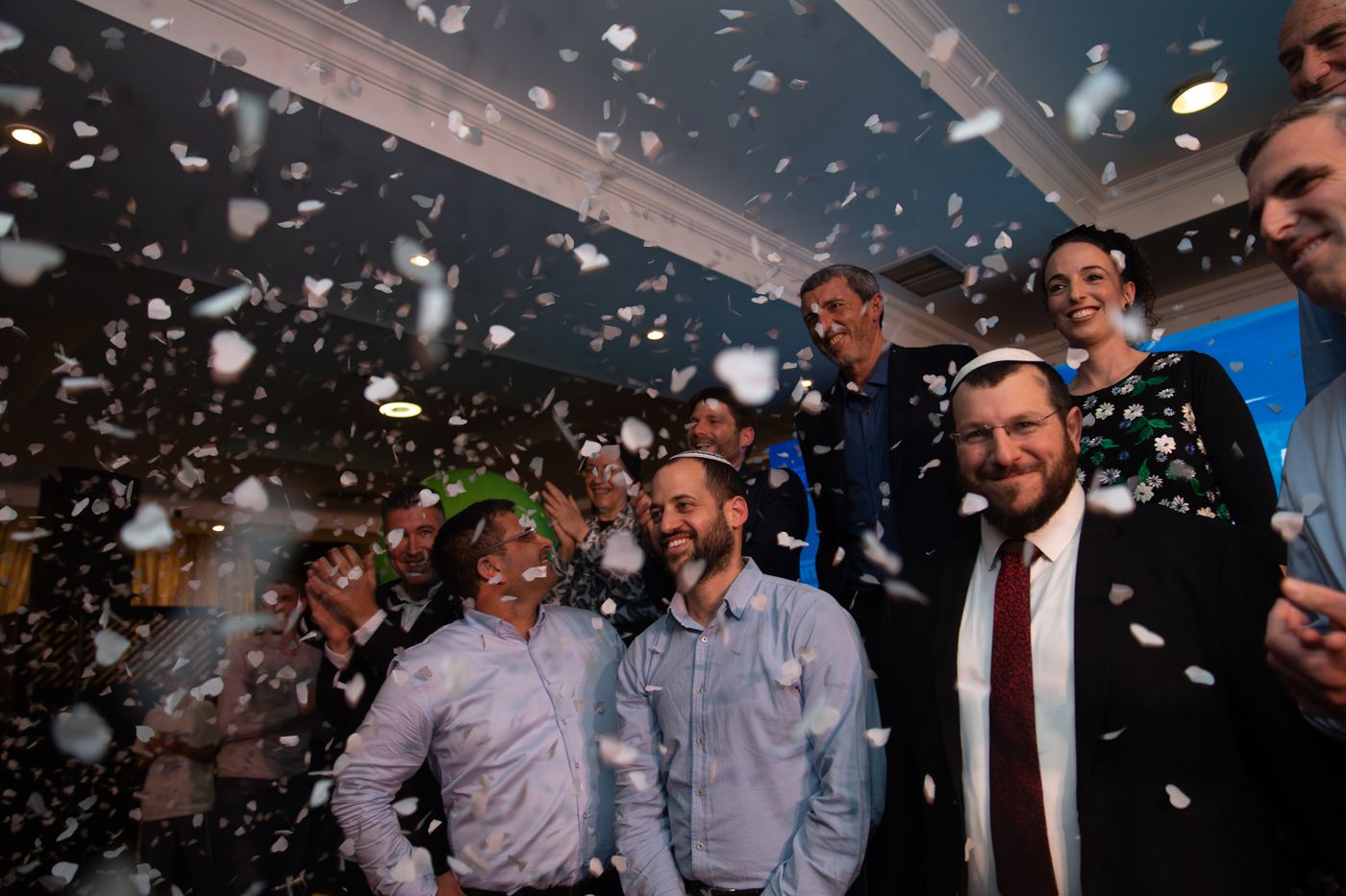 גלרית סרוגים • השקת קמפיין של איחוד מפלגות הימין