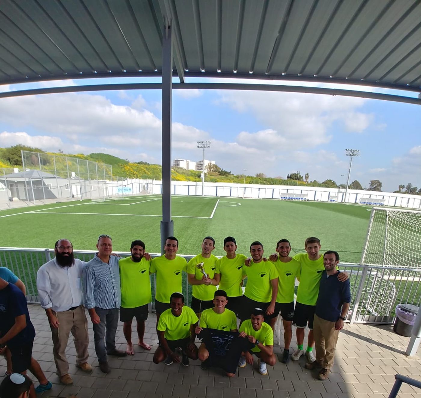 יש אליפות: זוכה ראשונה באליפות המכינות בכדורגל