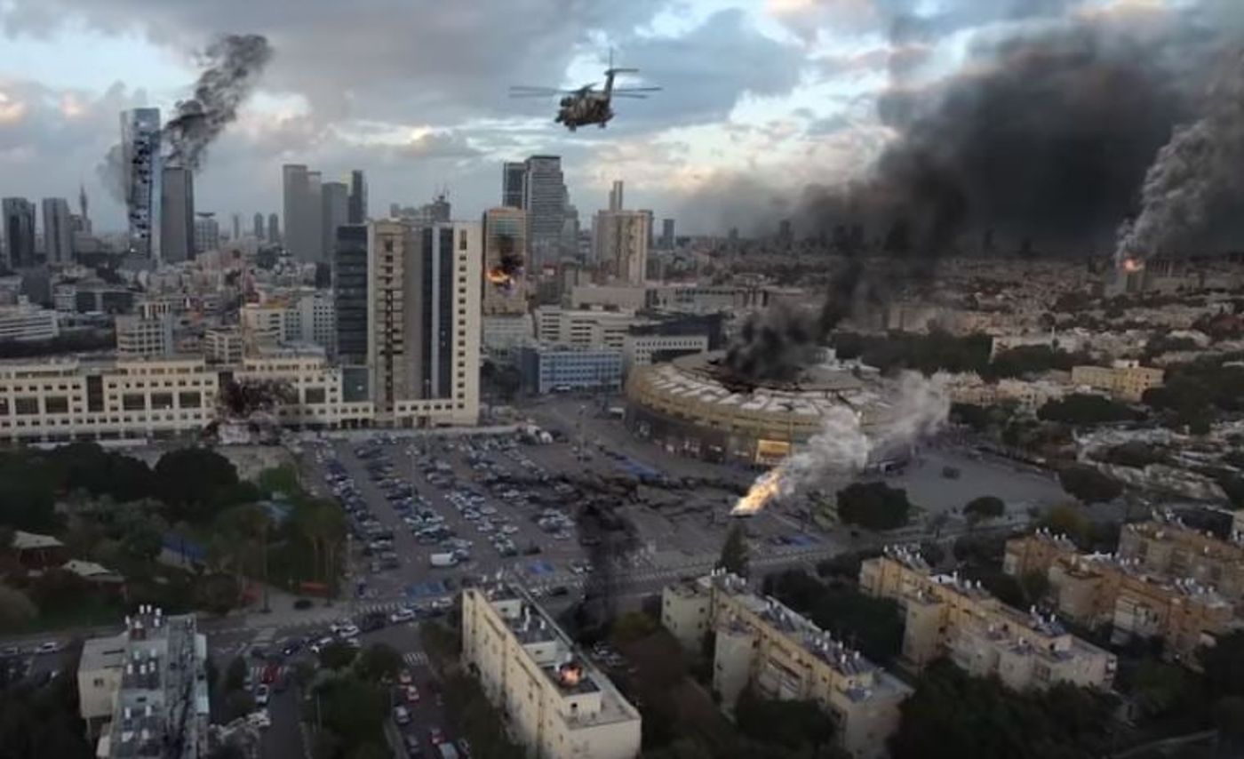 אלונה ברקת חזתה את הרקטות על גוש דן? צפו
