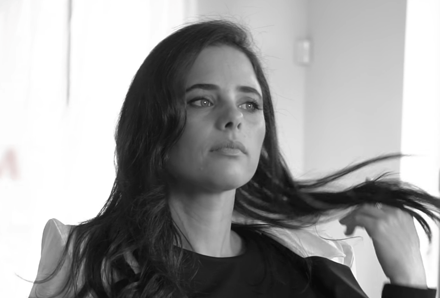 צפו: הסרטון מעורר המחלוקת של איילת שקד