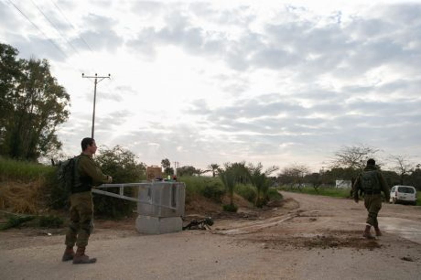 גלריה: הדרום חוזר לשגרה, צה"ל נערך לתקיפה