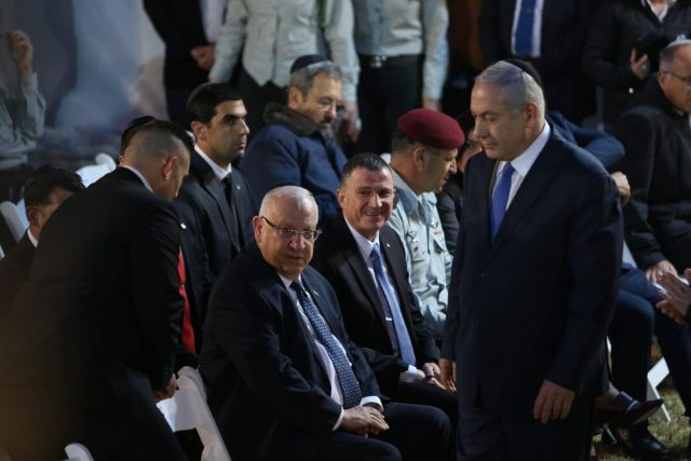 נתניהו, ריבלין ואדלשטיין