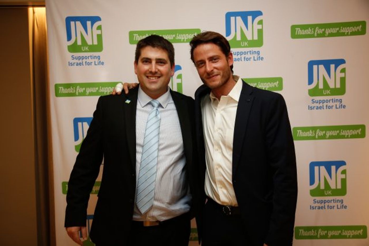 מיכאל אלוני ויונתן גלון, מנכ"ל JNF UK