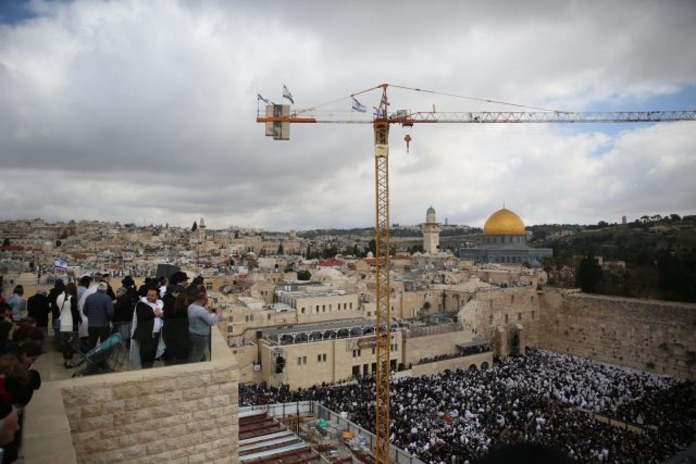 מרהיב: 100 אלף איש בברכת כוהנים בכותל. גלריה