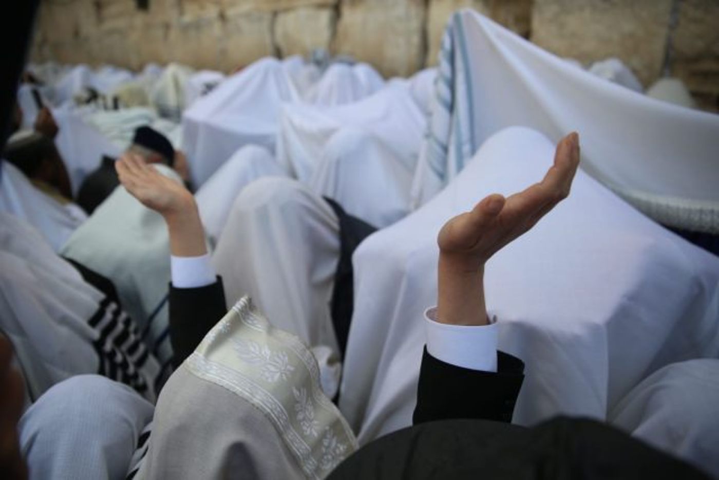 מרהיב: 100 אלף איש בברכת כוהנים בכותל. גלריה