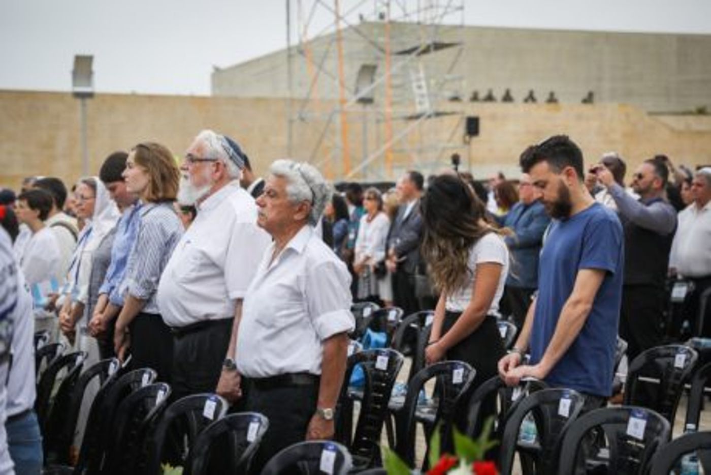 הטקס הממלכתי ביד ושם