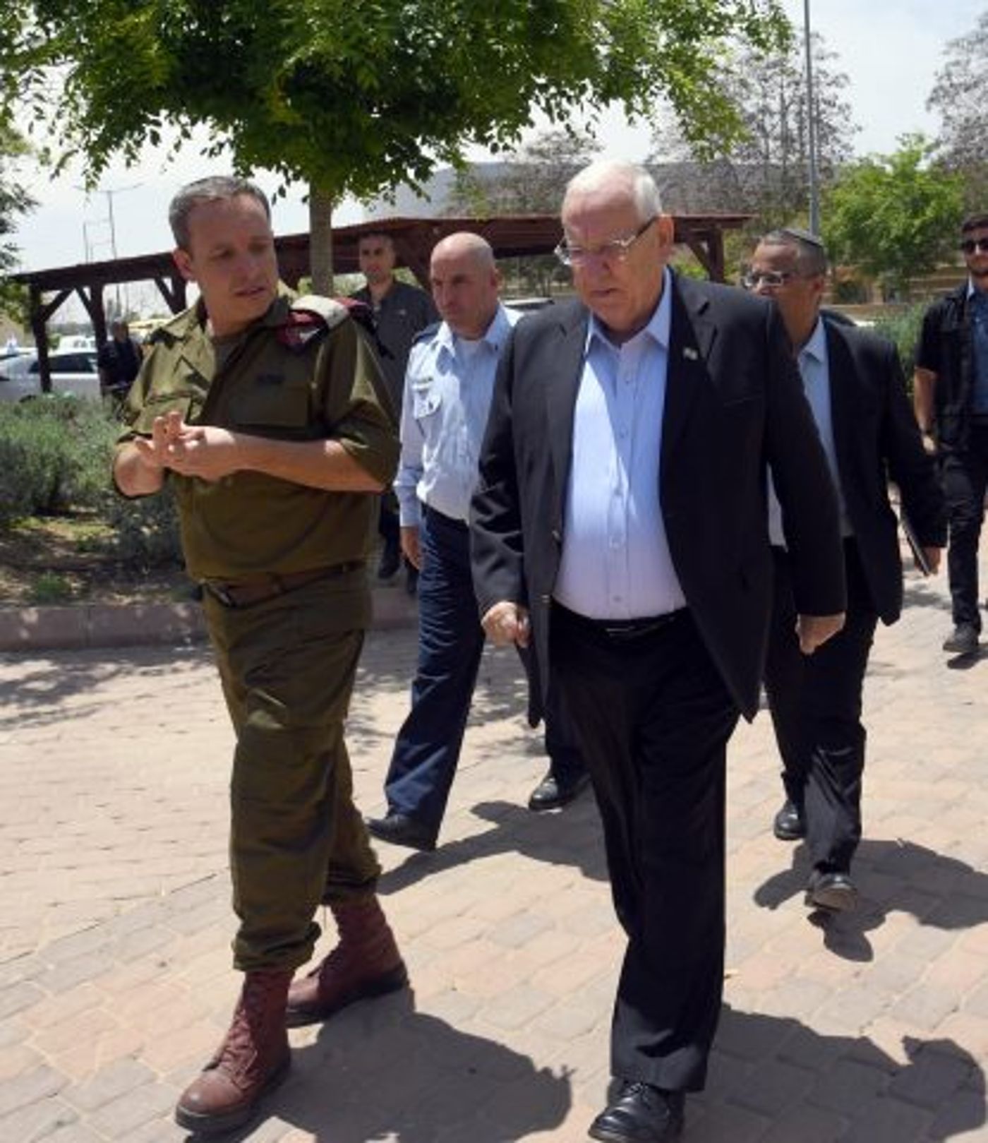 ריבלין: "איש לא יוכל להוציא אותנו מכאן"