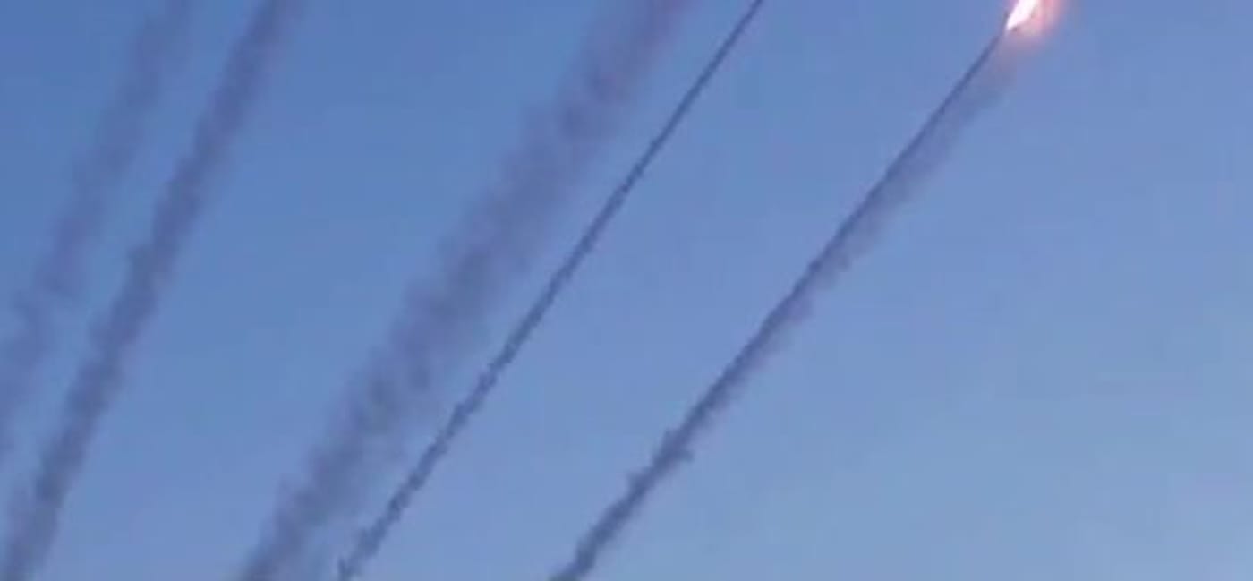 תיעוד חמאס: מטחי רקטות לאשדוד, אשקלון ובאר שבע
