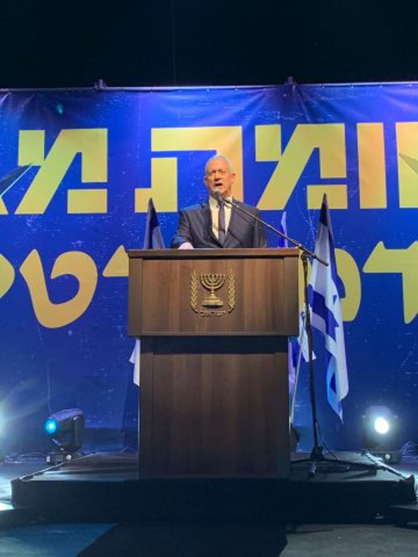 הבטחת לא לעסוק בחסינות, גנץ נגד נתניהו (קרדיט: דוברות כחול לבן)