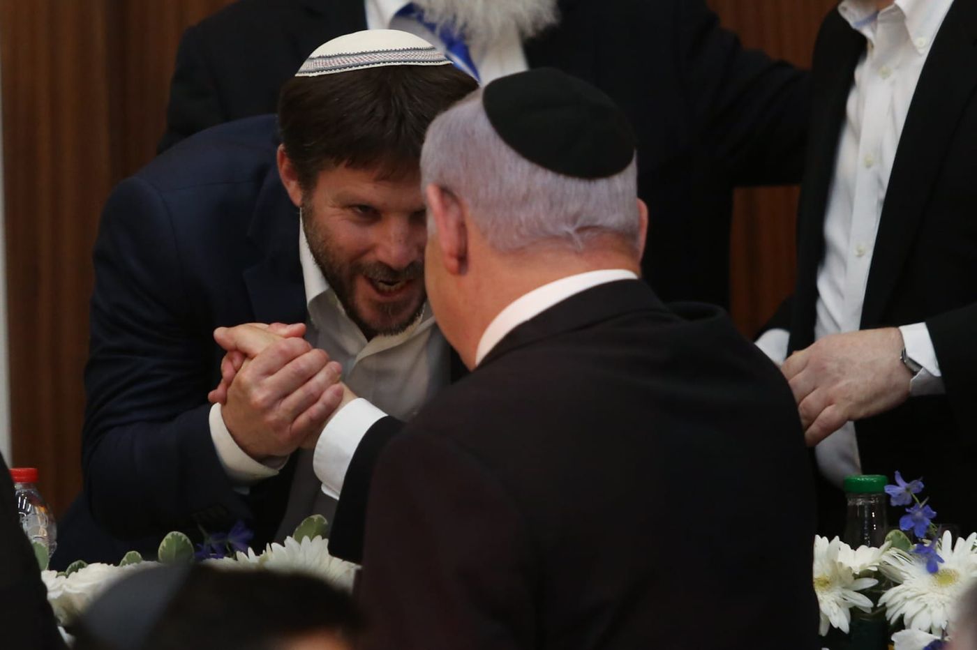 נתניהו וסמוטריץ' במרכז הרב ביום ירושלים