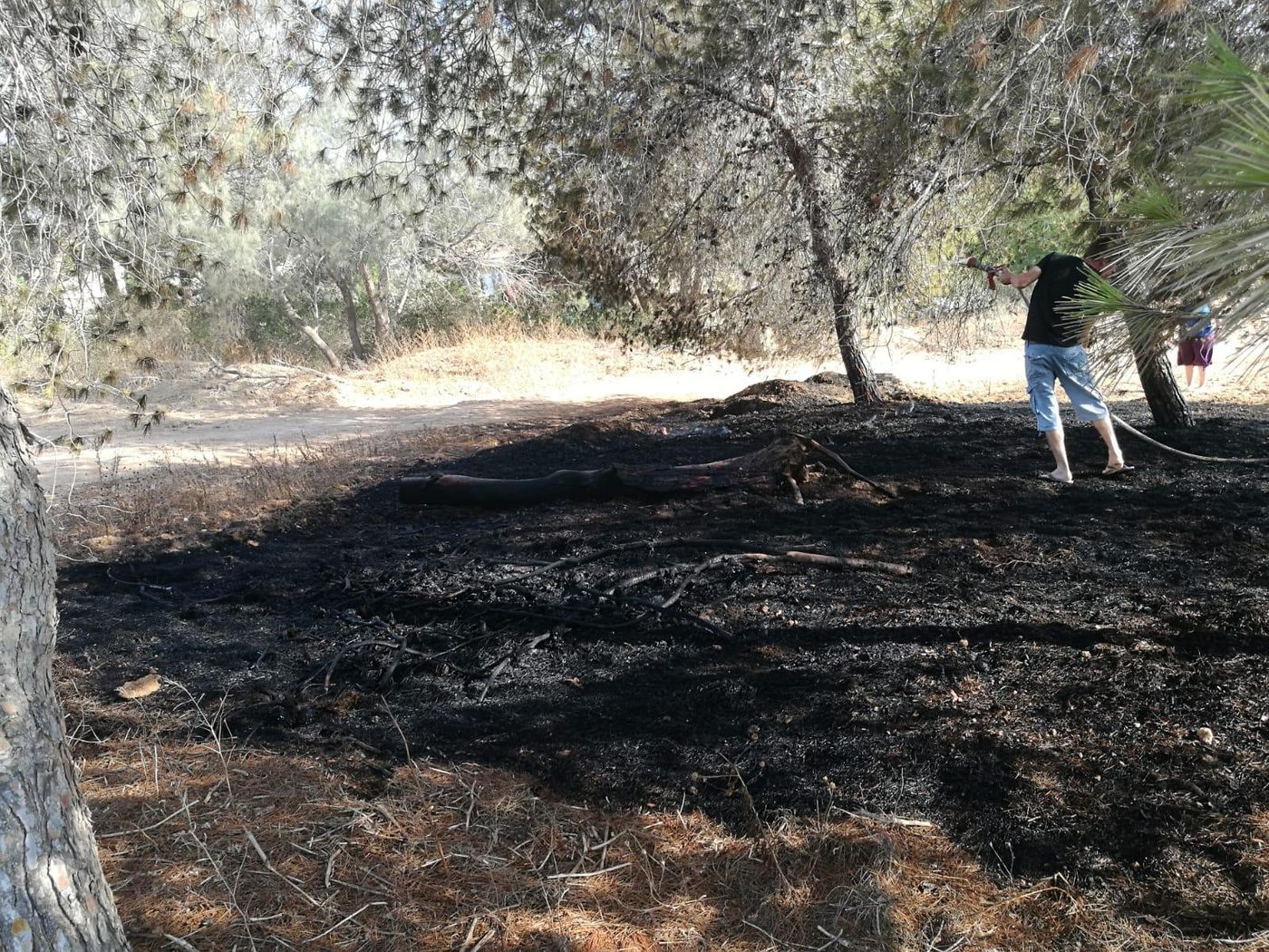 דרום שחור: 14 שריפות בעוטף- אחת בתוך יישוב