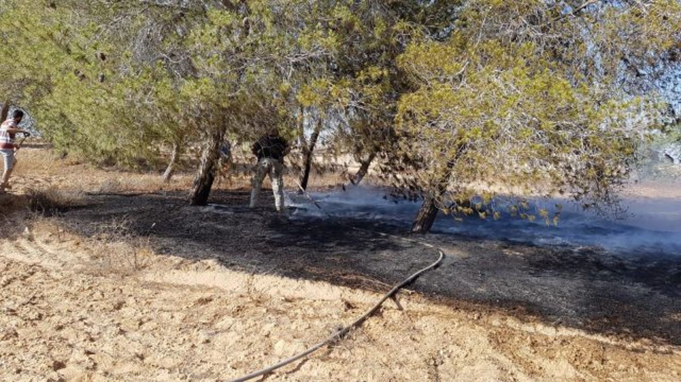 דרום שחור: 14 שריפות בעוטף- אחת בתוך יישוב