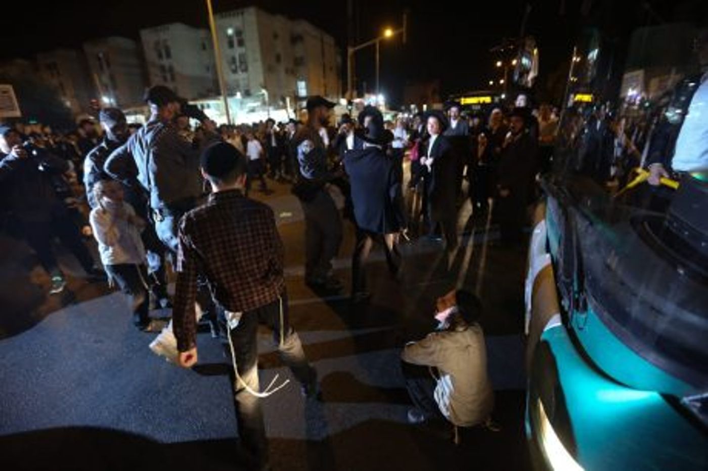 מחאה בירושלים: רחובות נחסמו, 4 מפגינים נעצרו