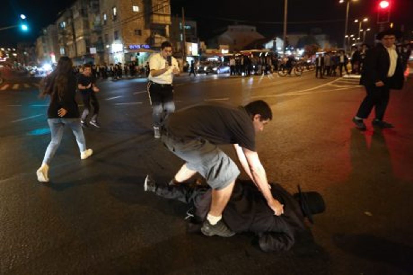 מחאה בירושלים: רחובות נחסמו, 4 מפגינים נעצרו