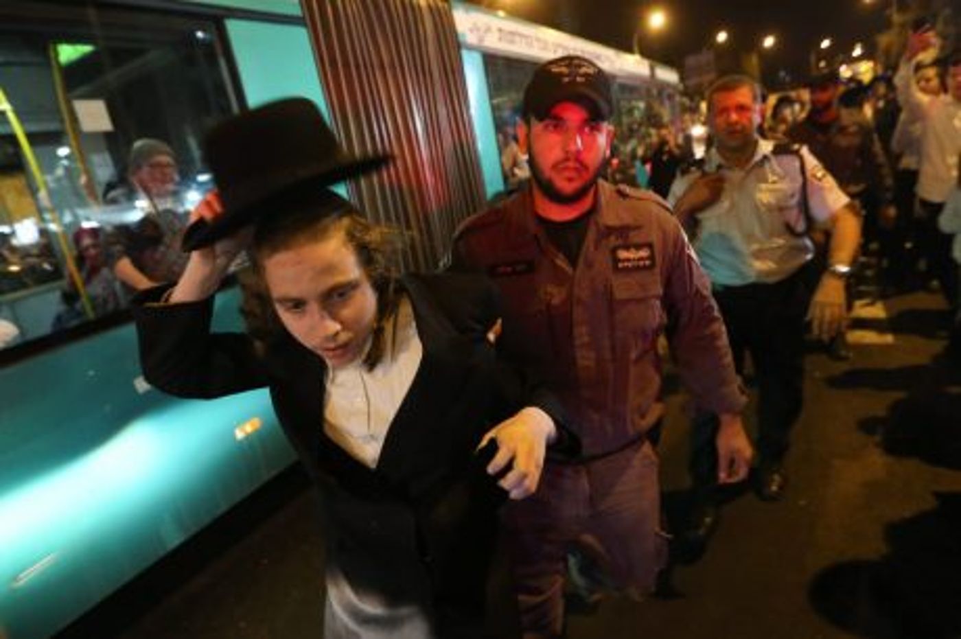 מחאה בירושלים: רחובות נחסמו, 4 מפגינים נעצרו