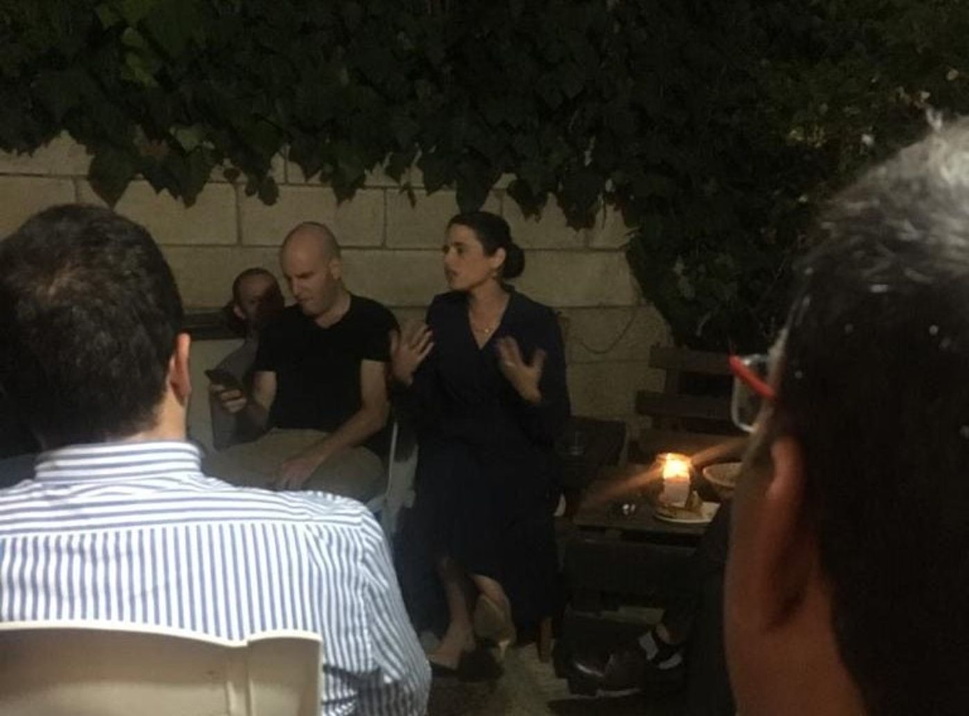 תומכי שקד לחצו במפגש: חיבור עם איחוד הימין