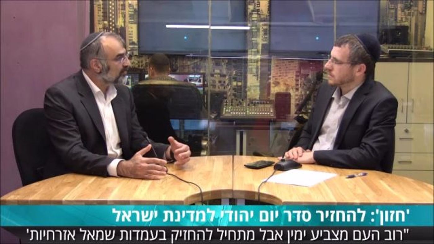 הרב דרור אריה באולפן סרוגים
