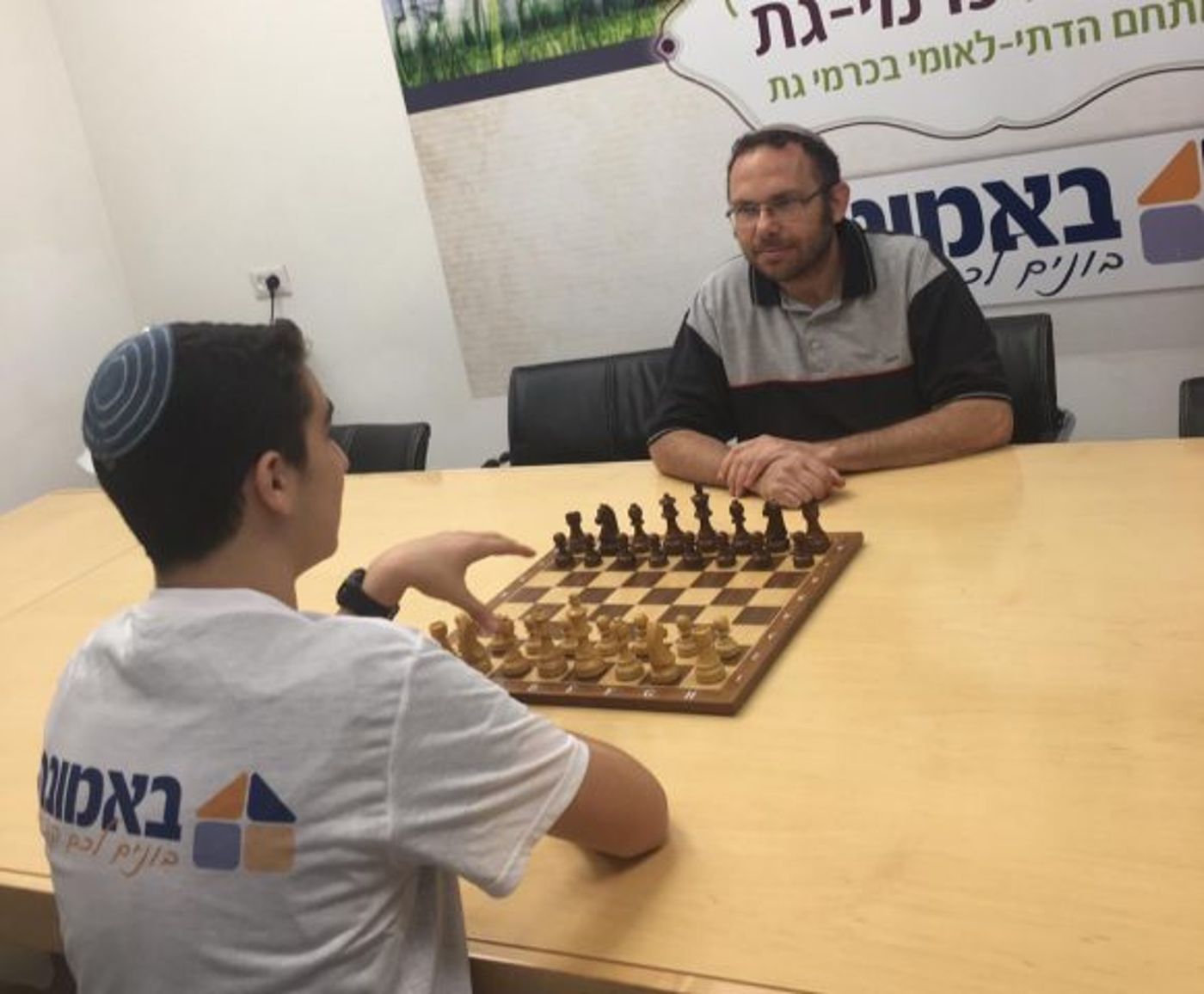 יאיר הופמן וישראל זעירא. באדיבות המצלם
