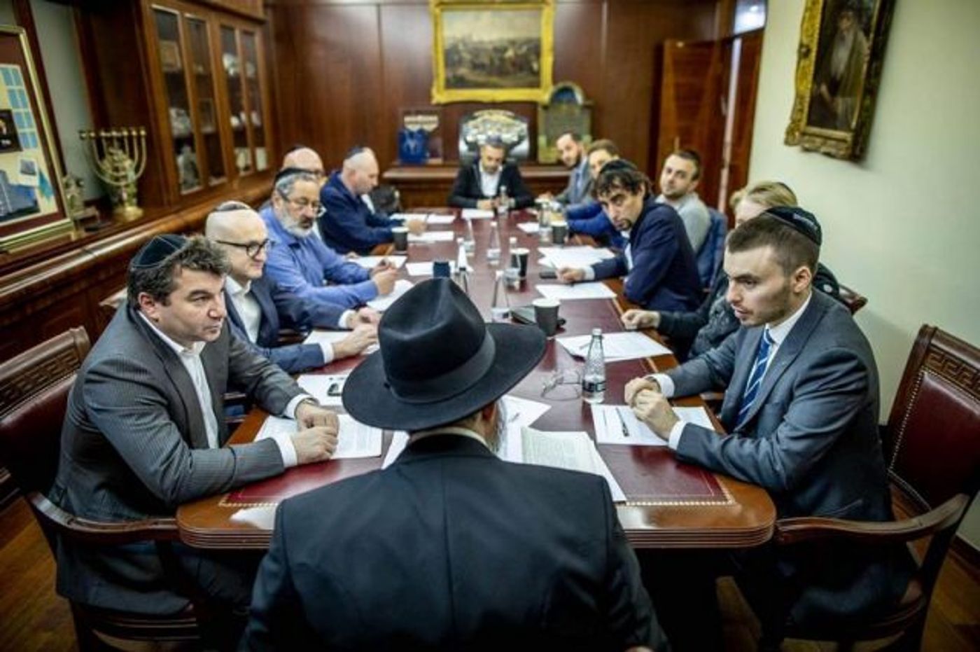 משתתפי השיעור במוסקבה