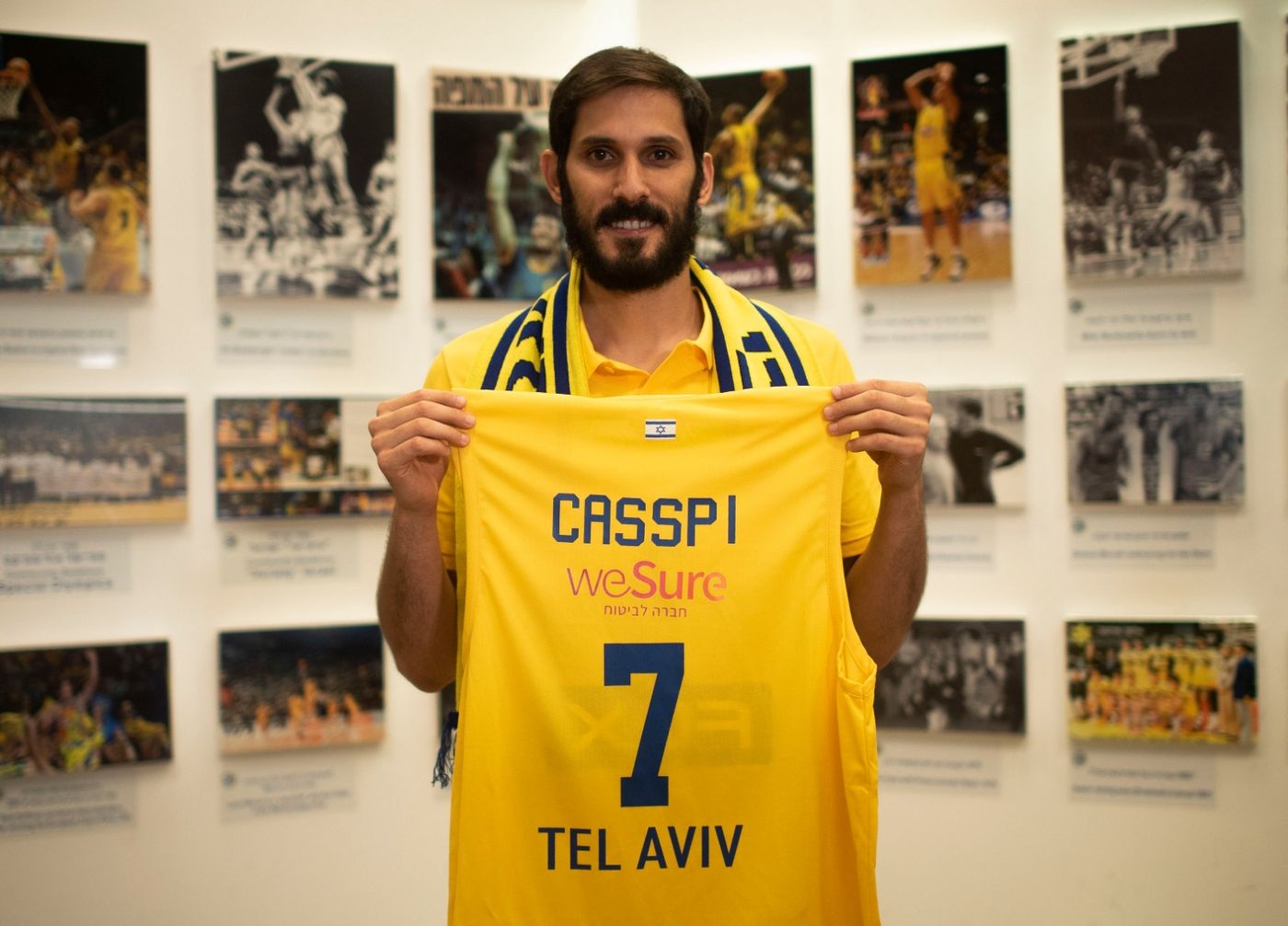 אחרי עשור ב- NBA; עומרי כספי חזר למכבי תל אביב