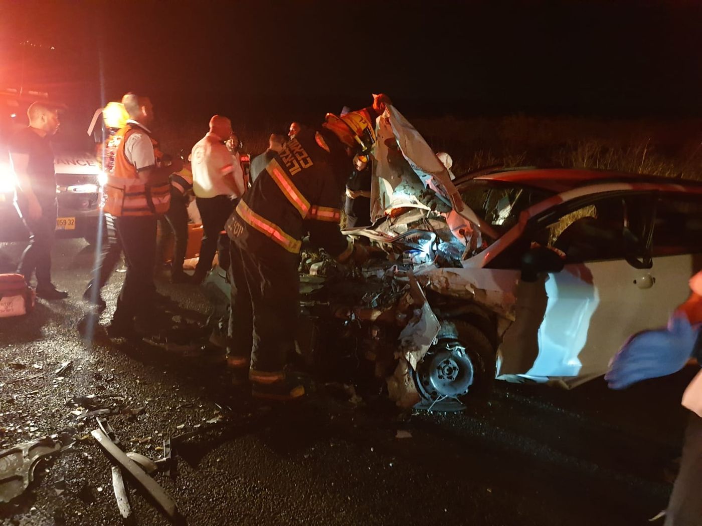 פצוע בינוני בתאונה בין מעלה אפרים לפצאל