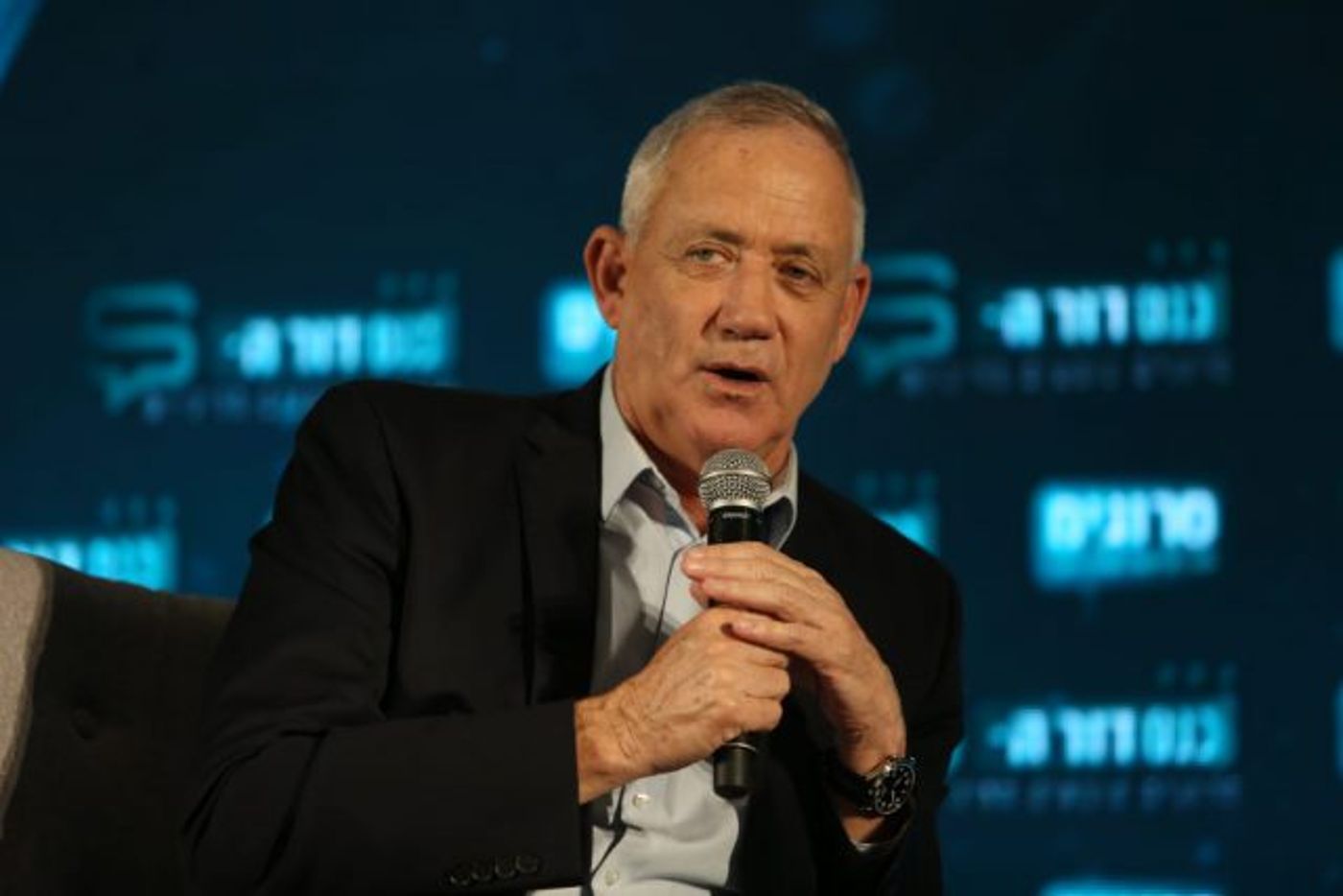 בני גנץ בכנס סרוגים: "לא נחזור לקווי 67"