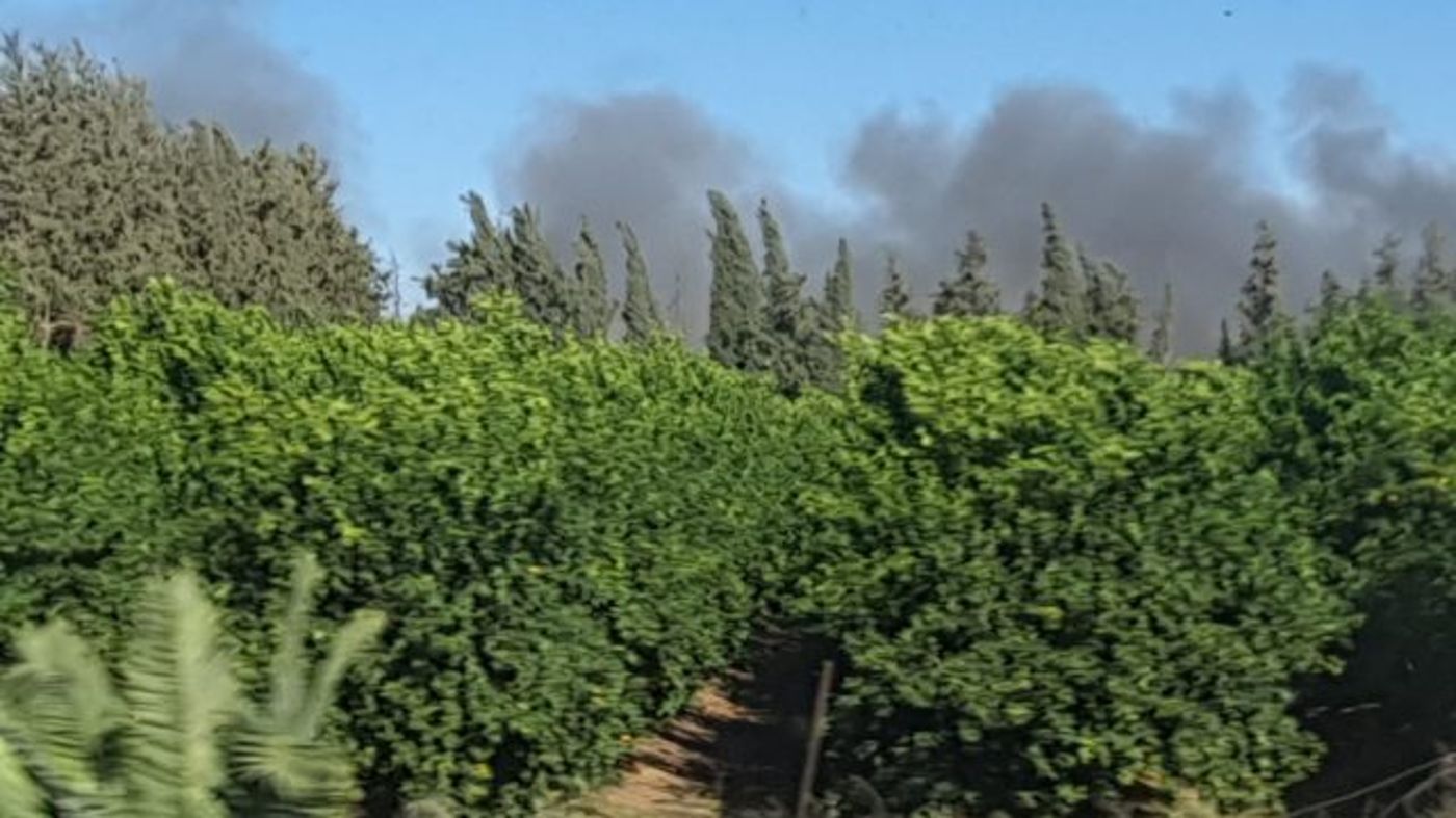 שריפות בכל הארץ: בברקן נפגעו 4 משאיפת עשן