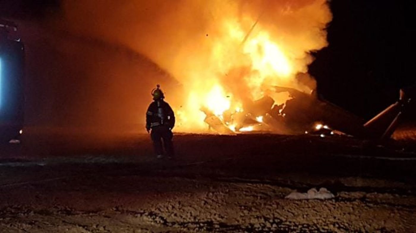 "אתם נושמים מלא רעל": תיעוד דרמטי מכיבוי היסעור