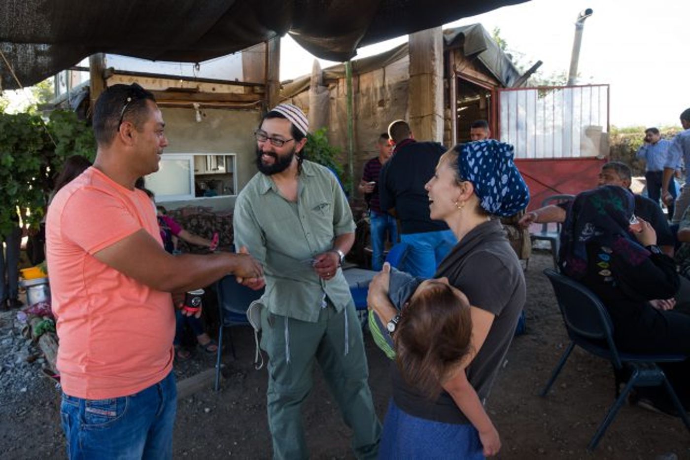 אילוסטרציה: מפגשי ישראלים ופלסטינים