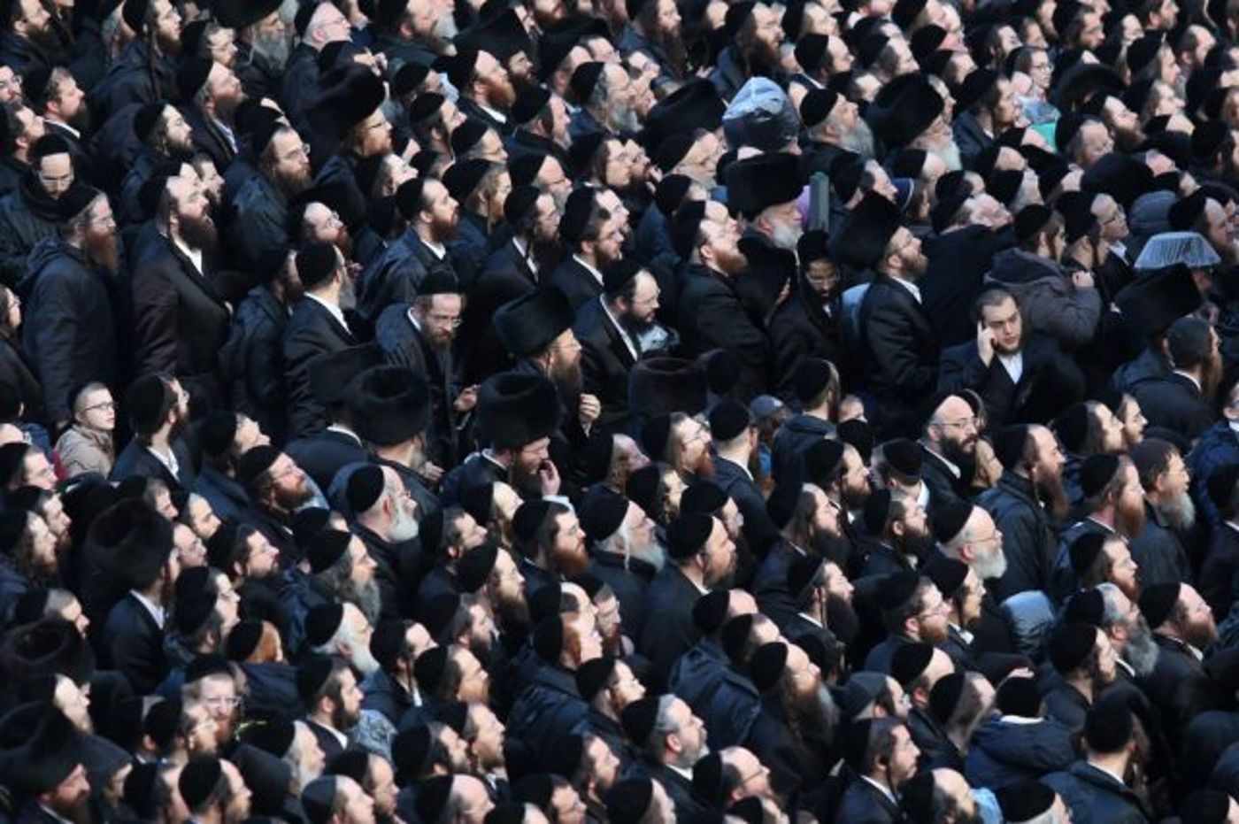 תיעוד: הרב לאו מוזמן כבוד בחתונת האדמו"ר מגור