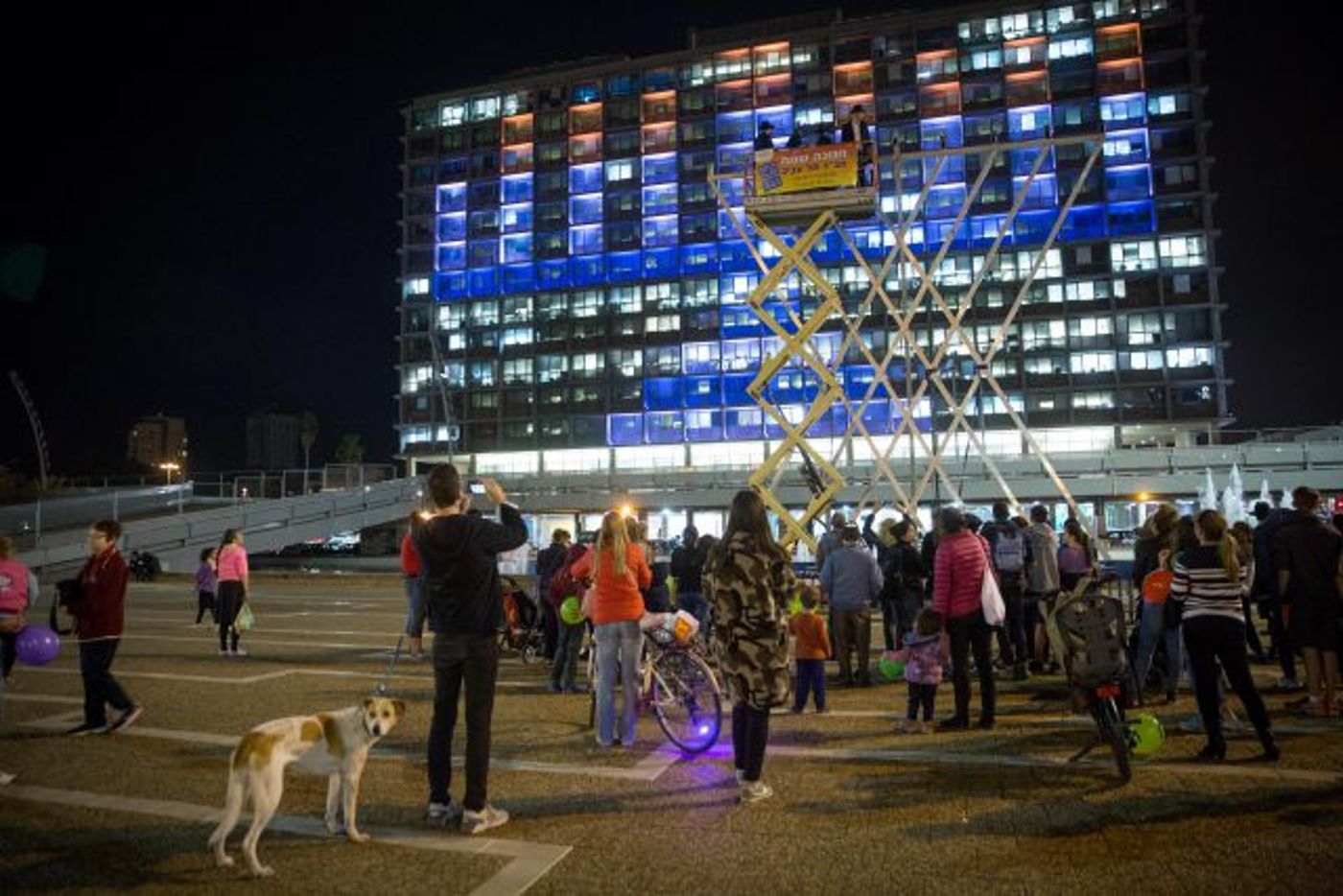מדליקים בכיכר רבין