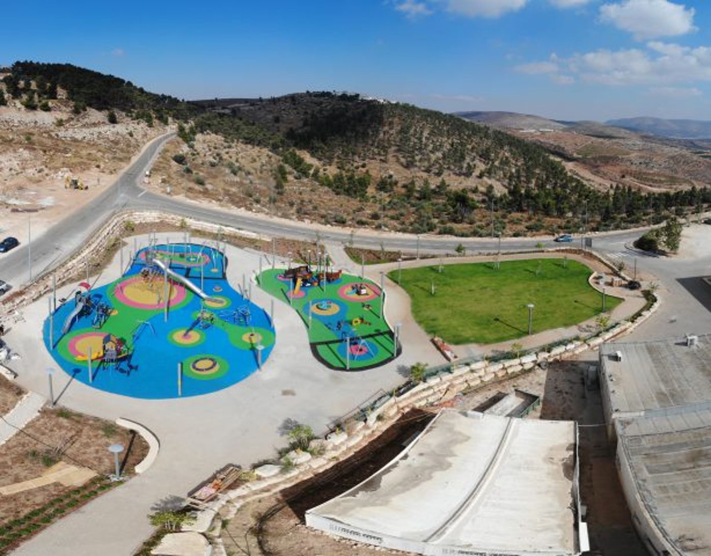 הפארק החדש באלון מורה.