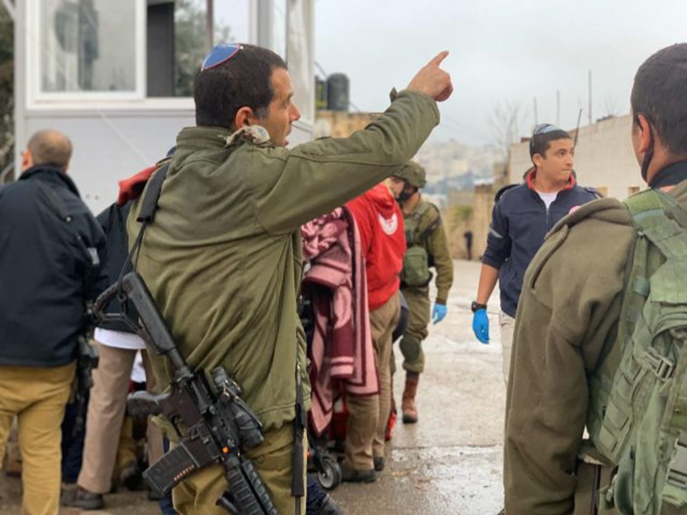 זירת הפיגוע, מח"ט יהודה איתמר בן חיים