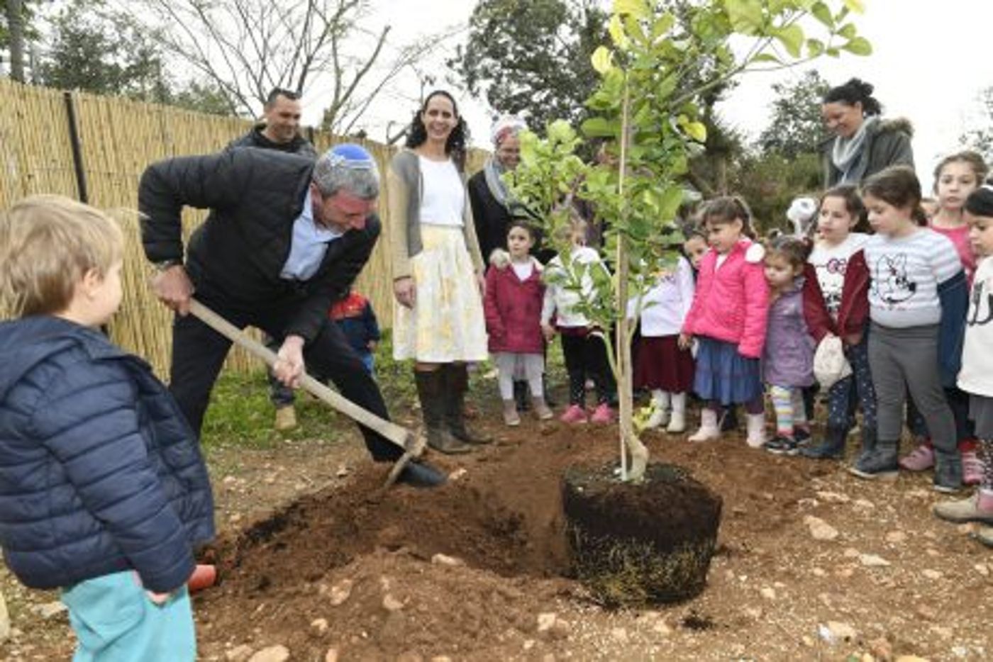 כך הולכים המועמדים: לפני הבחירות, יוצאים לנטיעות
