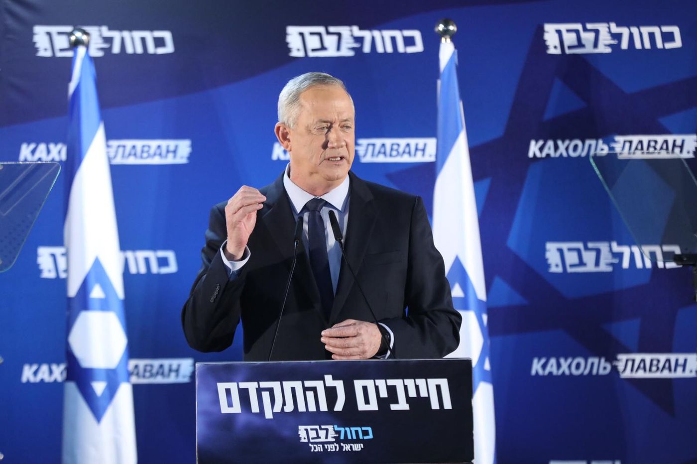 גנץ לקהל הרוסי: זו התכנית שלנו בנושאי דת ומדינה