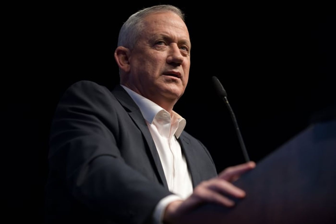 גנץ: "אני מנהיג פוליטי לא קריין חדשות"