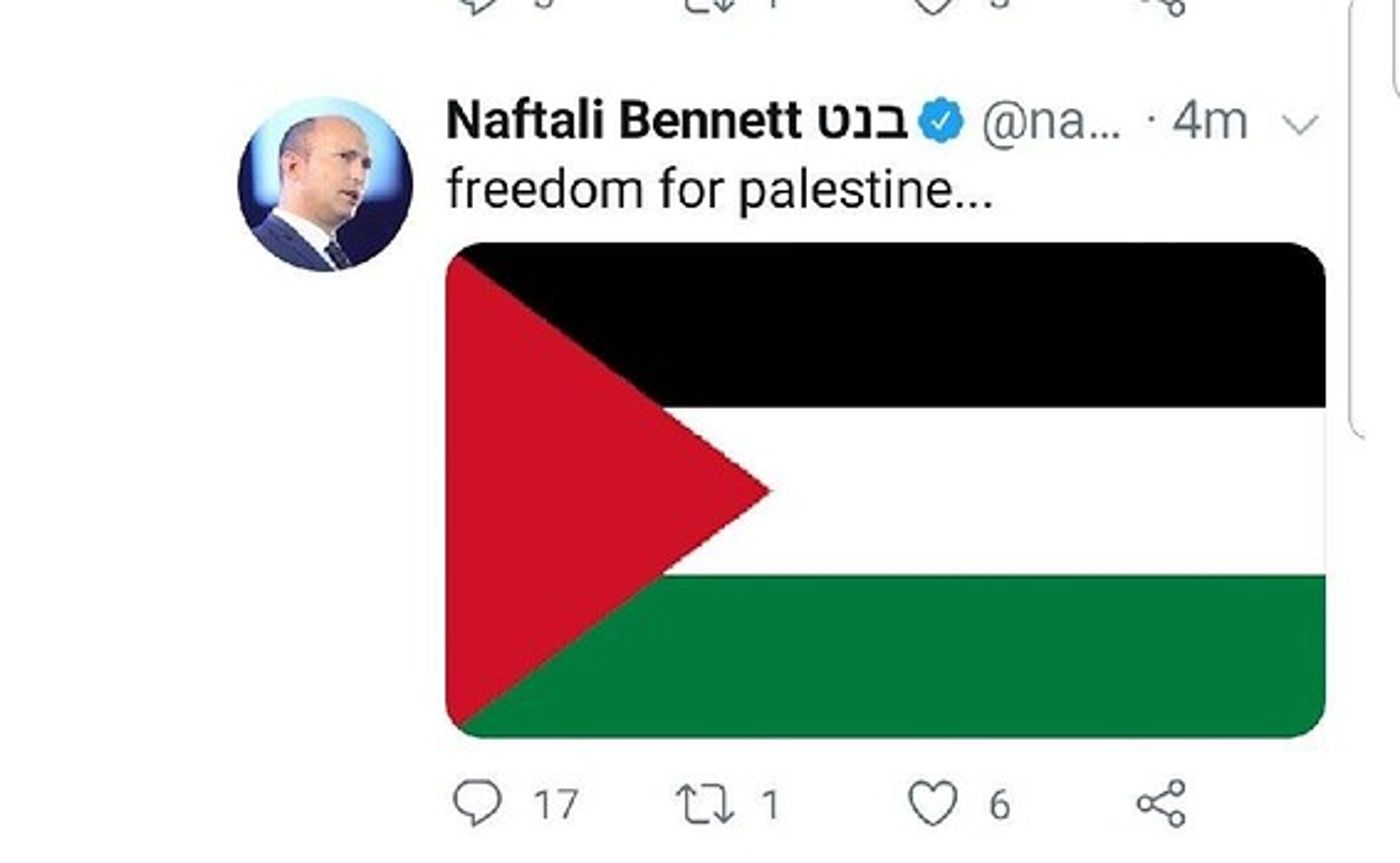 חשבון הטוויטר של השר בנט נפרץ, הסיסמה הוחלפה