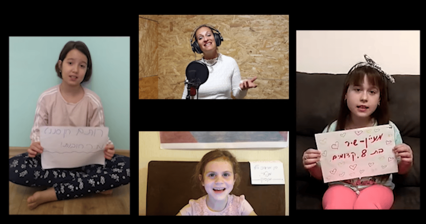 "קולולם" לפסח: ילדי ישראל שרים יחד 'מה נשתנה' • צפו