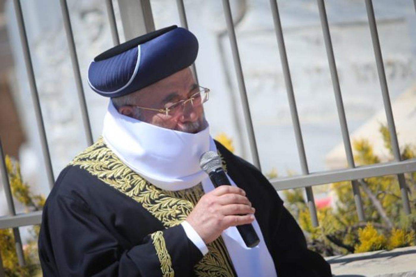 הרשל"צ הרב שלמה עמאר/ צילום חיים גולדברג/ סרוגים