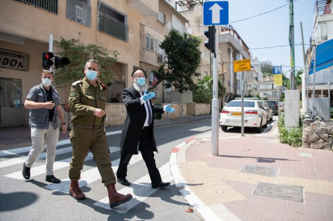 בעקבות הסיוע מצה"ל: הרמטכ"ל ביקר בבני ברק