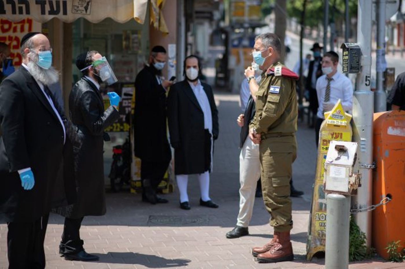 בעקבות הסיוע מצה"ל: הרמטכ"ל ביקר בבני ברק