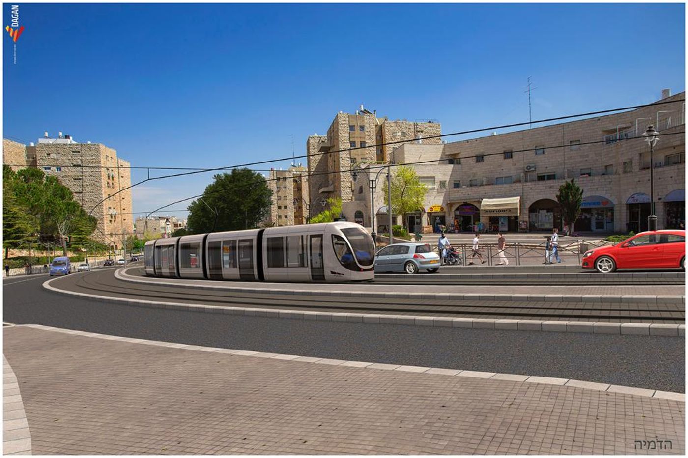 מנצלים את המצב לקדם את הרכבת הקלה בירושלים
