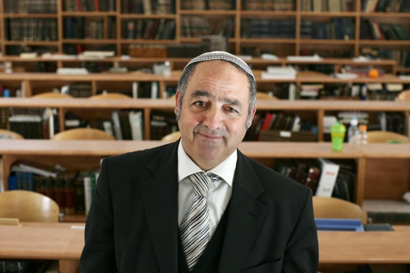 הרב חיים סבתו סופד בדמע לרב רבינוביץ' זצ"ל