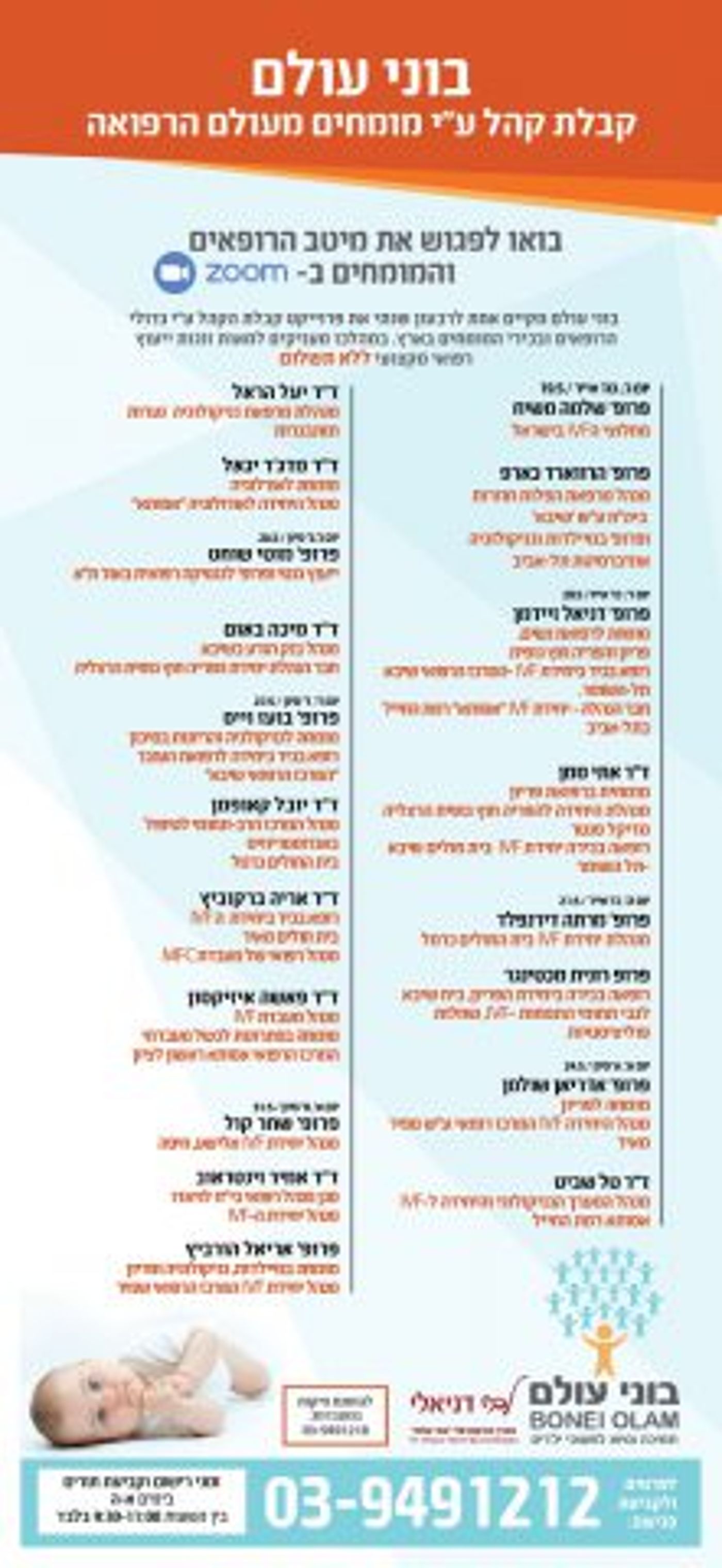 מיזם מיוחד: בכירי הרופאים ישיבו לשאלות הציבור