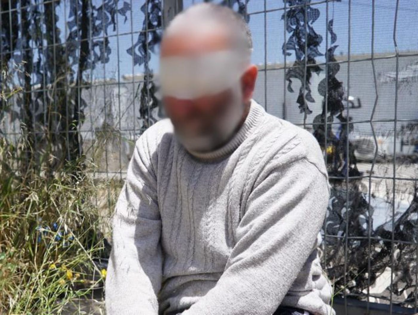 המחבל לאחר מעצרו