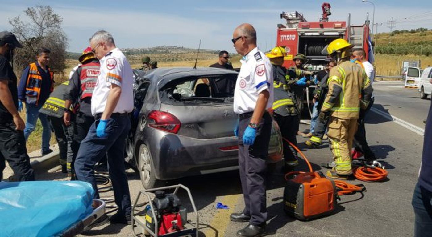 הרוג בתאונה קטלנית סמוך לקרני שומרון