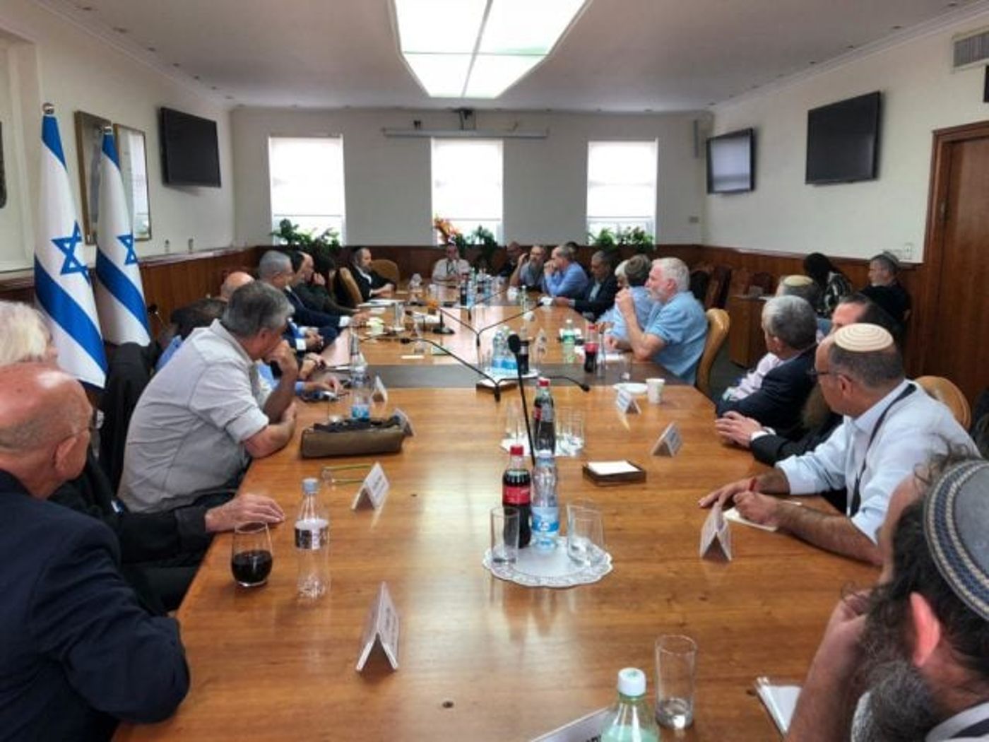 נתניהו עם ראשי ישע