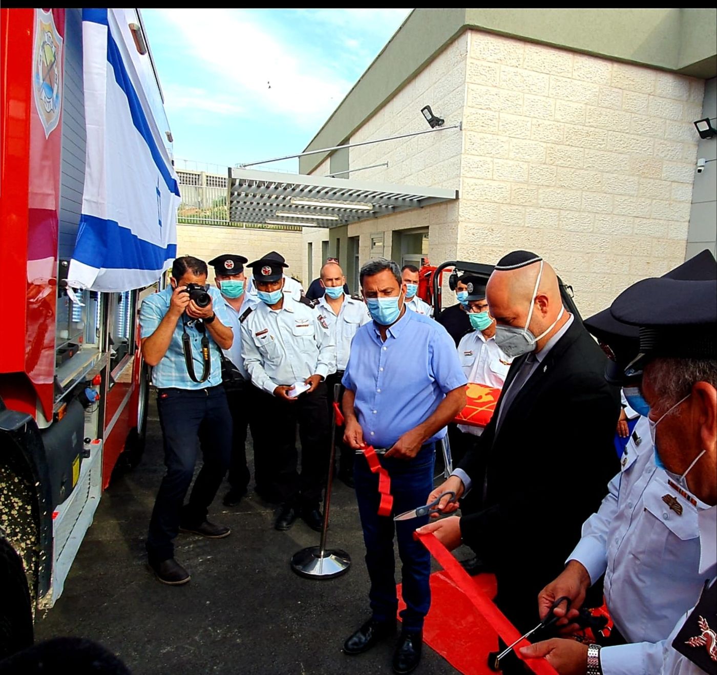 תחנת כיבוי אש חדשה נחנכה בשדרות